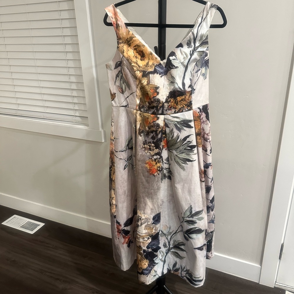 ASOS Floral V-Neck Dress